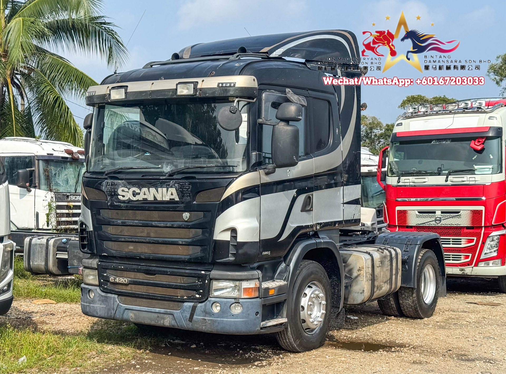 SCANIA G420 EURO5 (4X2) TRACTOR UNIT MANUAL GEARBOX