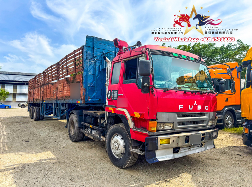 2006 USED FUSO FP415 4X2 CARGO TRAILER (14 Tyres)