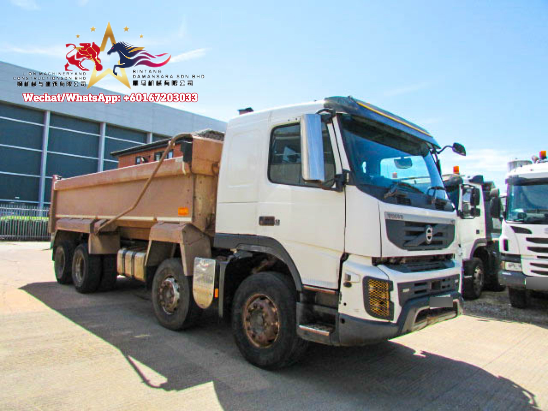 VOLVO FMX (8X4) (EURO 5) CHASSIS & CAB