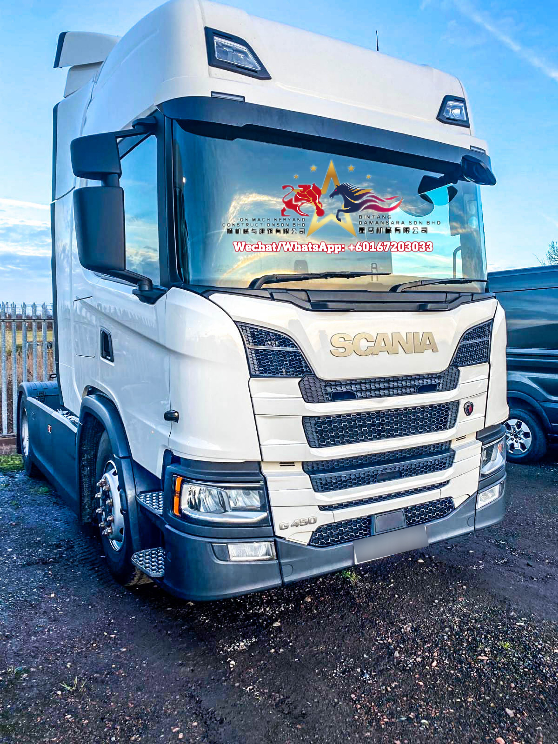 SCANIA G450 EURO6 NTG (4X2) TRACTOR UNIT