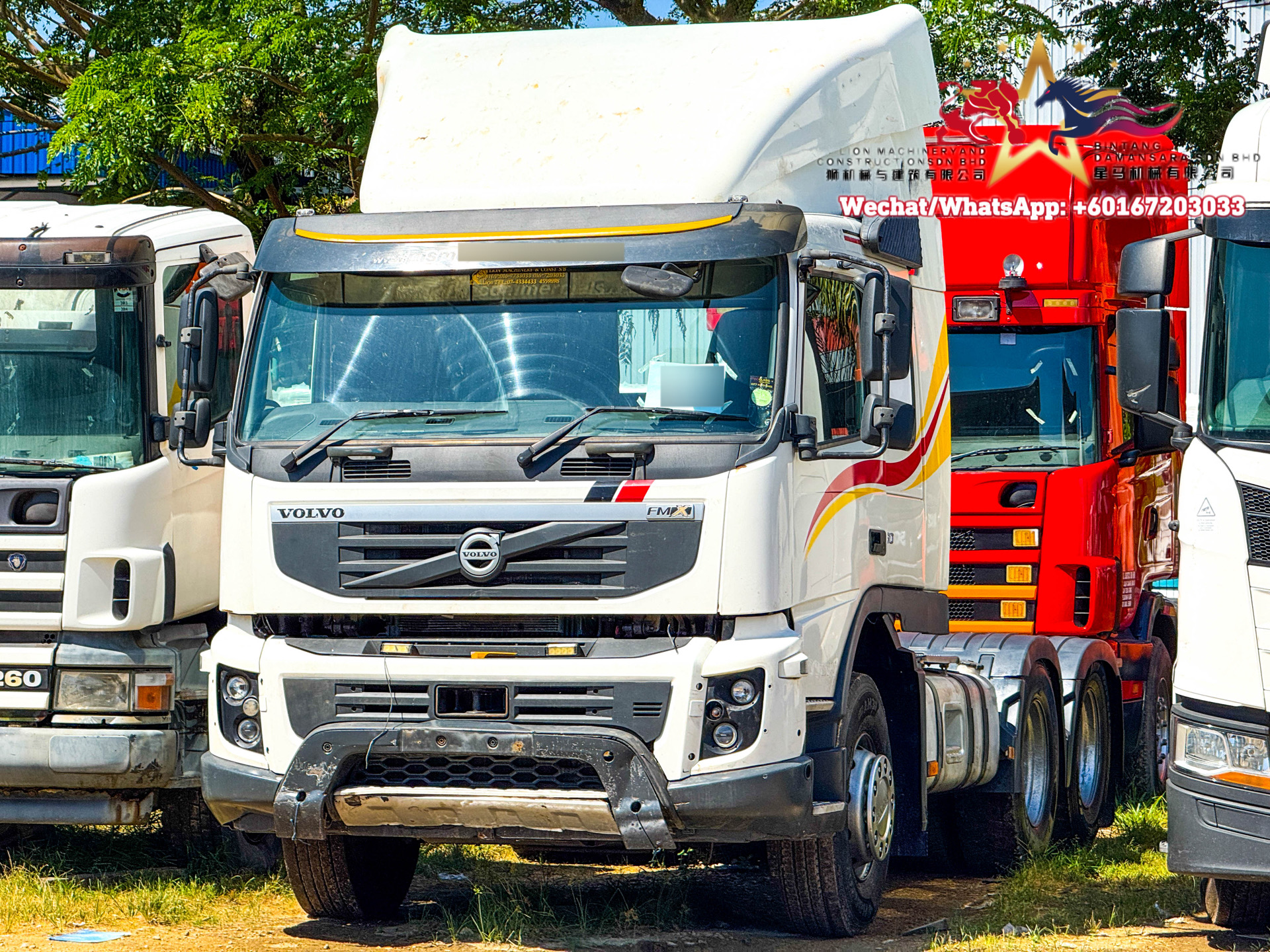 VOLVO FMX EURO5 (6X2) TAGLIFT TRACTOR UNIT