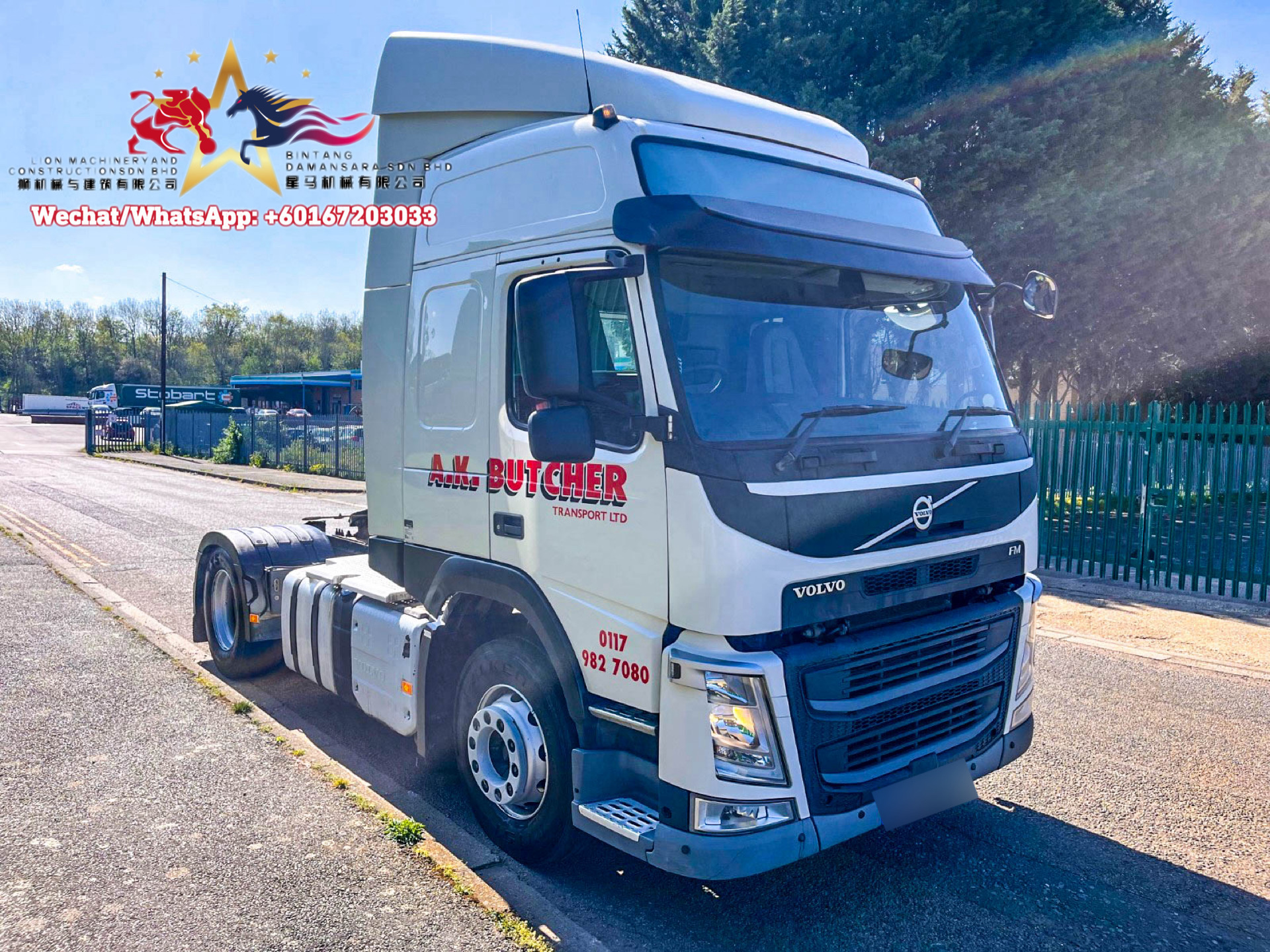 VOLVO FM4 EURO6 (4X2) TRACTOR UNIT