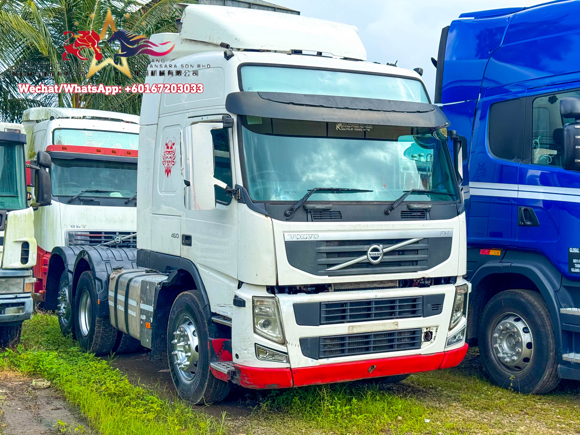 VOLVO FM13 EURO5 REAR TAGLIFT (6X2) TRACTOR UNIT