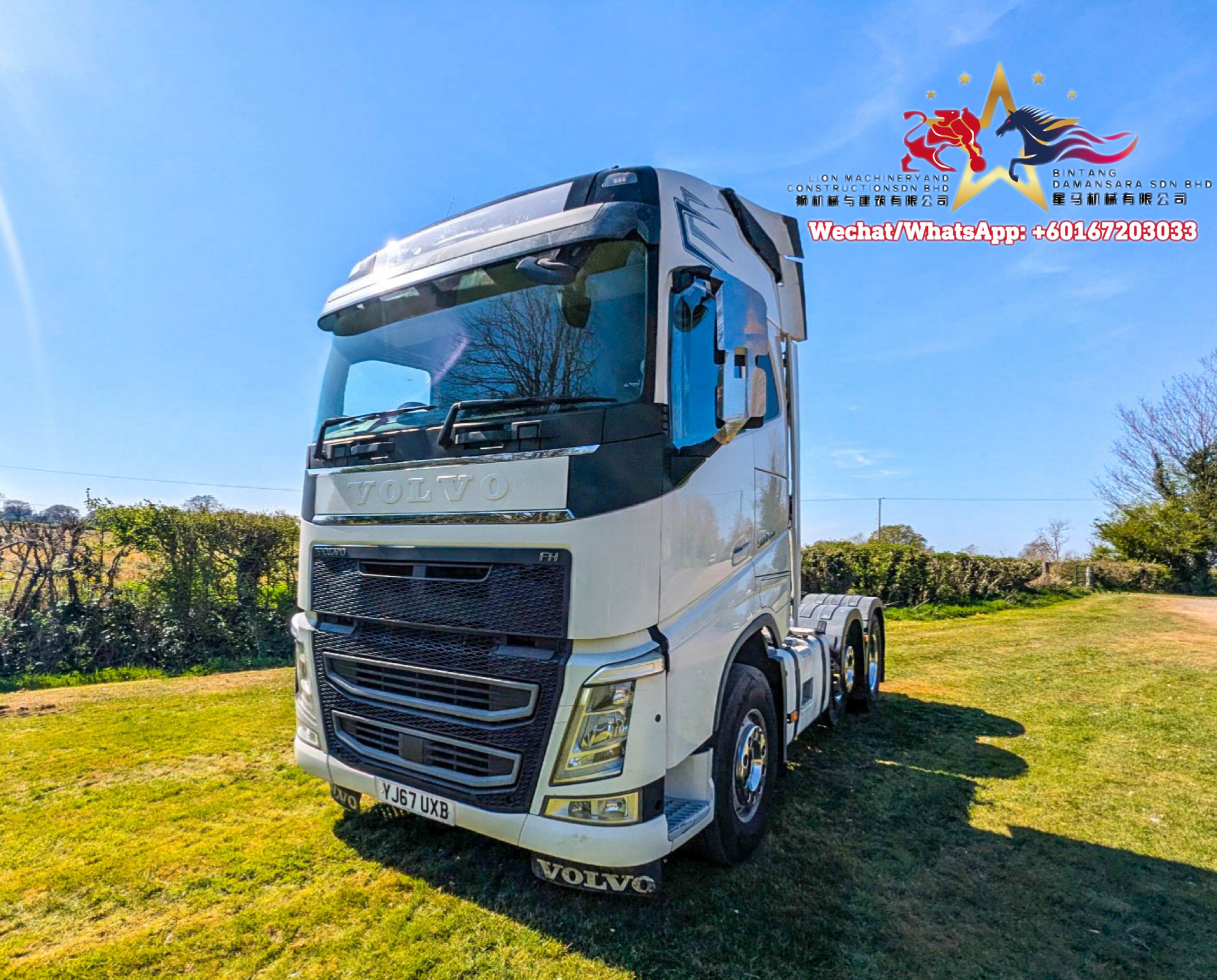 VOLVO FH4 EURO6 (6X2) TRACTOR UNIT MANUAL GEARBOX